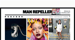 Desktop Screenshot of manrepeller.com