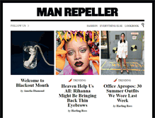 Tablet Screenshot of manrepeller.com